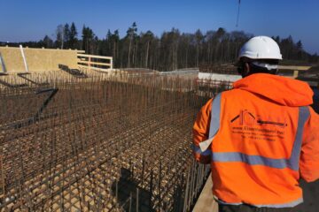 Baustahlarmierung im Fertigteilwerk